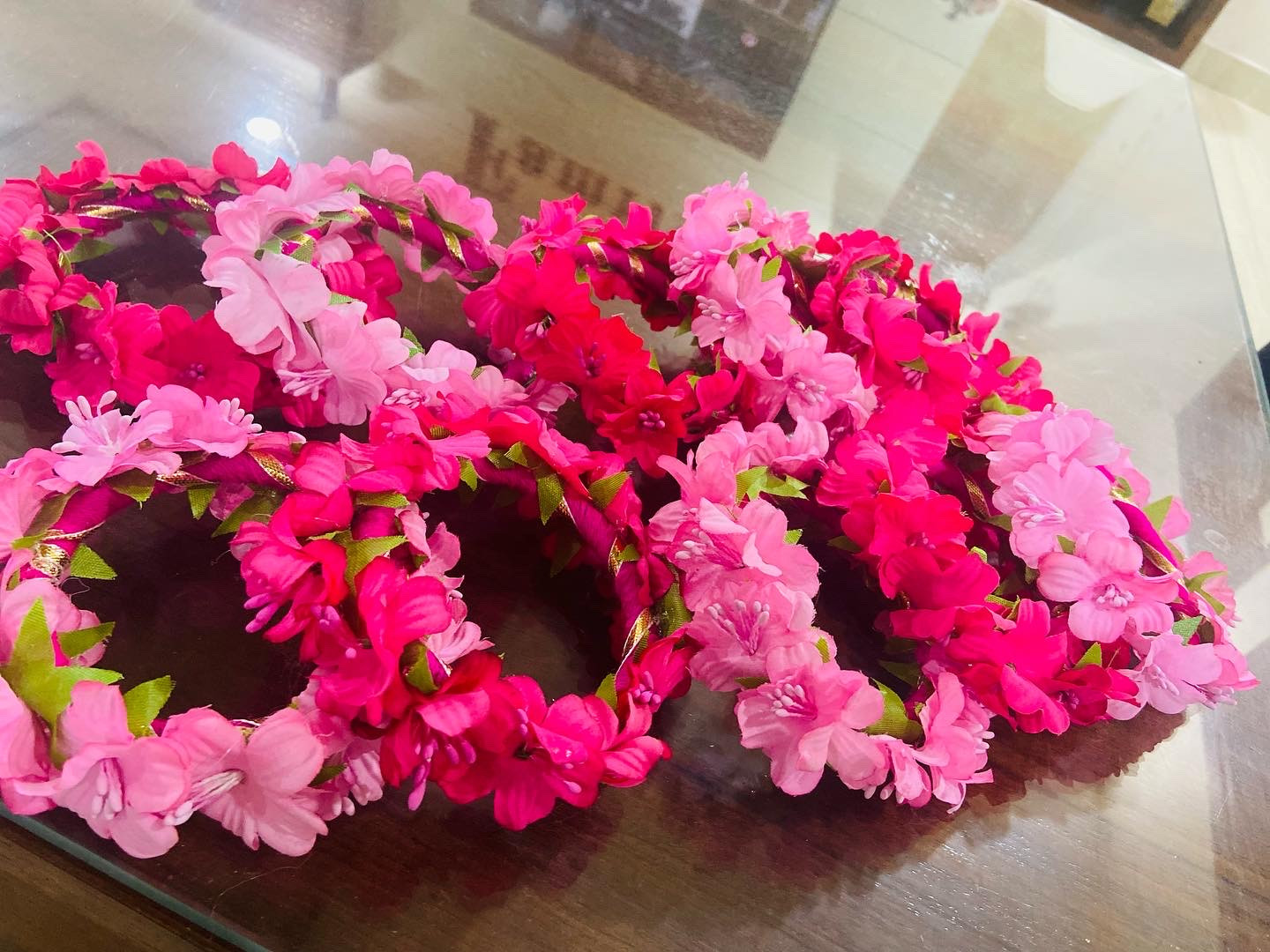 Floral bangles