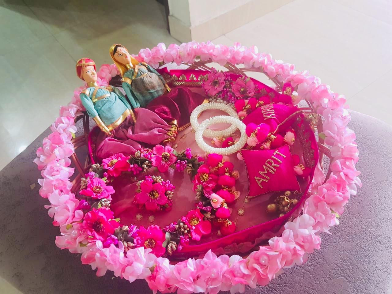 Floral Bangle Platter