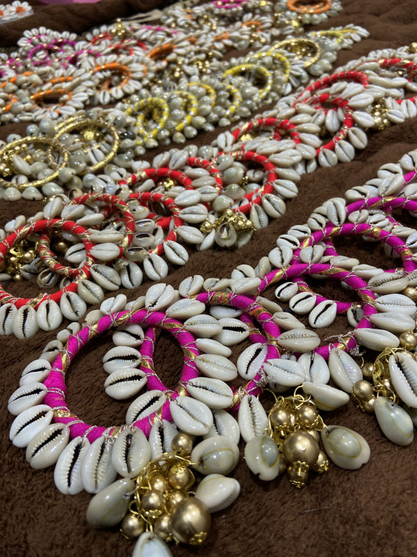 Shell bangles