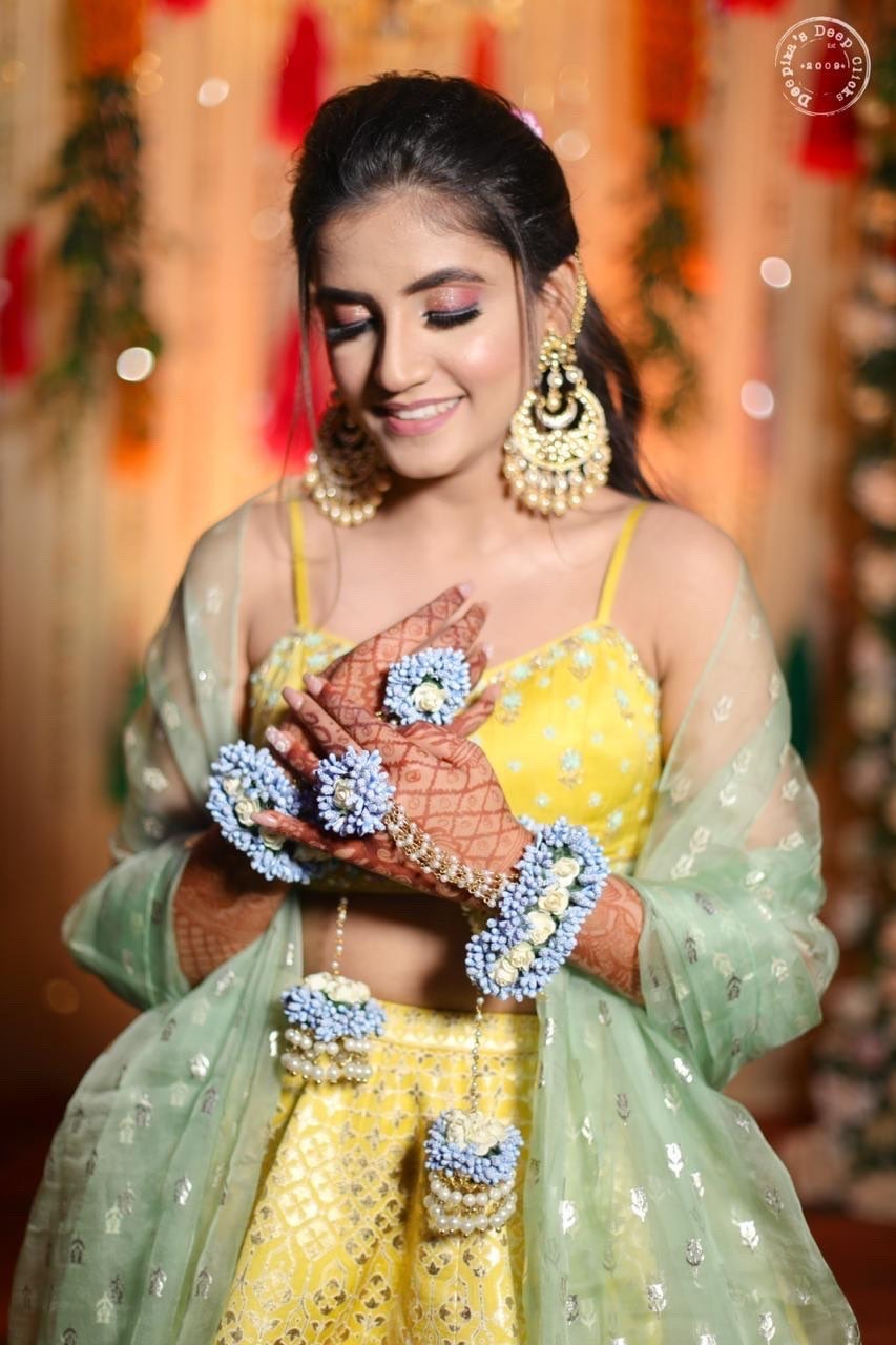 Haldi with Pastel Colors